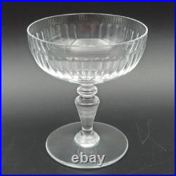 BACCARAT 6 COUPES À CHAMPAGNE EN CRISTAL Modèle RENAISSANCE lot1