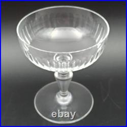 BACCARAT 6 COUPES À CHAMPAGNE EN CRISTAL Modèle RENAISSANCE lot1