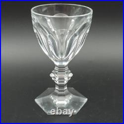 BACCARAT 6 VERRES À VIN BLANC EN CRISTAL Modèle HARCOURT
