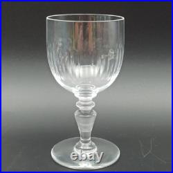 BACCARAT 6 VERRES À VIN ROUGE EN CRISTAL Modèle RENAISSANCE lot2