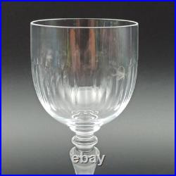 BACCARAT 6 VERRES À VIN ROUGE EN CRISTAL Modèle RENAISSANCE lot2