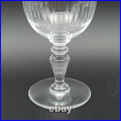 BACCARAT 6 VERRES À VIN ROUGE EN CRISTAL Modèle RENAISSANCE lot2