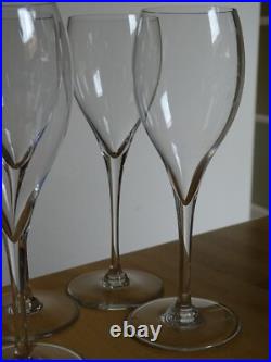 BACCARAT 6 VERRES VIN CHAMPAGNE DEGUSTATION CRISTAL MODELE SAINT REMY ht 17,5 cm BACCARAT 6 VERRES VIN CHAMPAGNE DEGUSTATION CRISTAL MODELE SAINT REMY ht 17,5 cm