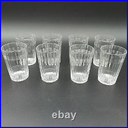 BACCARAT 8 VERRES GOBELETS EN CRISTAL Modèle CHICAGO lot2