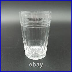 BACCARAT 8 VERRES GOBELETS EN CRISTAL Modèle CHICAGO lot2