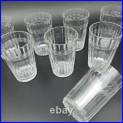 BACCARAT 8 VERRES GOBELETS EN CRISTAL Modèle CHICAGO lot2