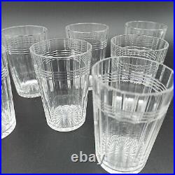 BACCARAT 8 VERRES GOBELETS EN CRISTAL Modèle CHICAGO lot2