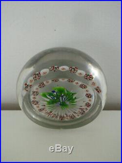 BACCARAT Ancien Sulfure Presse Papier 19TH C Paperweight