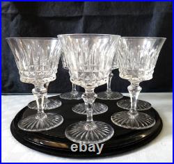 BACCARAT BUCKINGHAM 8 VERRES A VIN ROUGE CRISTAL 13,5 cm