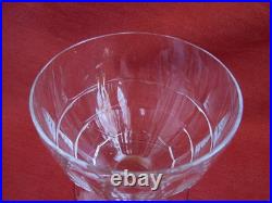 BACCARAT, CHARMES, SERIE DE 6 VERRES A EAU EN CRISTAL TAILLE, EPOQUE XXème