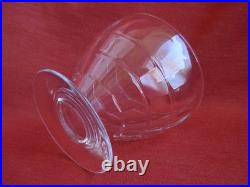 BACCARAT, CHARMES, SERIE DE 6 VERRES A EAU EN CRISTAL TAILLE, EPOQUE XXème