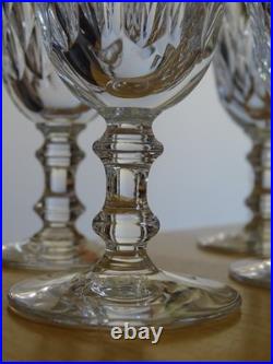 BACCARAT CRISTAL 6 VERRES PORTO APERITIF MODELE ARMAGNAC ht 11 cm