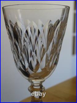 BACCARAT CRISTAL 6 VERRES PORTO APERITIF MODELE ARMAGNAC ht 11 cm
