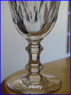BACCARAT CRISTAL 6 VERRES PORTO APERITIF MODELE ARMAGNAC ht 11 cm