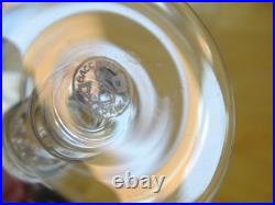 BACCARAT CRISTAL 6 VERRES PORTO APERITIF MODELE ARMAGNAC ht 11 cm