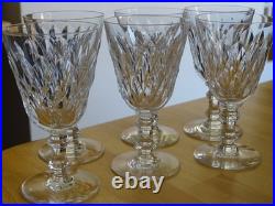 BACCARAT CRISTAL 6 VERRES PORTO APERITIF MODELE ARMAGNAC ht 11 cm
