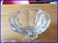 BACCARAT Confiturier, sucrier en cristal modèle Harcourt Missouri