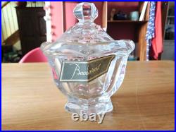 BACCARAT Confiturier, sucrier en cristal modèle Harcourt Missouri