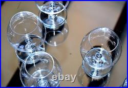 BACCARAT Ensemble de 6 grands Verres à cognac, en cristal fin Perfection