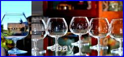 BACCARAT Ensemble de 6 grands Verres à cognac, en cristal fin Perfection