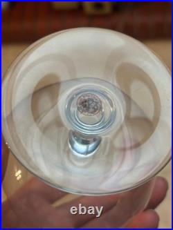 BACCARAT Ensemble de 6 grands Verres à cognac, en cristal fin Perfection