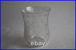 BACCARAT Gobelet cristal gravé Marie Dupont 1810 (40670)