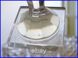 BACCARAT LE CREUSOT 6 ANCIENS VERRES A VIN BLANC APERITIF CRISTAL 19 EME 11,2 cm