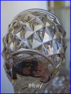 BACCARAT LE CREUSOT 6 ANCIENS VERRES A VIN BLANC APERITIF CRISTAL 19 EME 11,2 cm