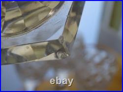 BACCARAT LE CREUSOT 6 ANCIENS VERRES A VIN BLANC APERITIF CRISTAL 19 EME 11,2 cm