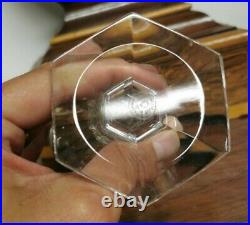 BACCARAT Modele HARCOURT Verre VIN ROUGE Cristal Hauteur 13,5 cm Crystal Signe