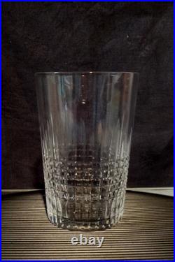 BACCARAT NANCY 6 GOBELETS VERRES CRISTAL 10 cm