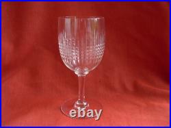 BACCARAT, NANCY SERIE DE 6 VERRES A EAU EN CRISTAL TAILLE, DEBUT XXème BACCARAT, NANCY SERIE DE 6 VERRES A EAU EN CRISTAL TAILLE, DEBUT XXème