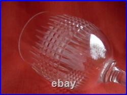 BACCARAT, NANCY SERIE DE 6 VERRES A EAU EN CRISTAL TAILLE, DEBUT XXème BACCARAT, NANCY SERIE DE 6 VERRES A EAU EN CRISTAL TAILLE, DEBUT XXème