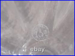BACCARAT Paire de Carafes en Cristal modèle Talleyrand Ht. 23cm TBE