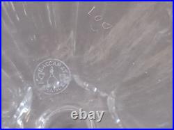 BACCARAT Paire de Carafes en Cristal modèle Talleyrand Ht. 23cm TBE