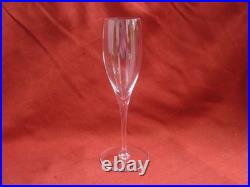 BACCARAT, SAINT REMY, SERIE DE 6 FLUTES A CHAMPAGNE EN CRISTAL, EPOQUE XXème