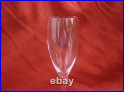 BACCARAT, SAINT REMY, SERIE DE 6 FLUTES A CHAMPAGNE EN CRISTAL, EPOQUE XXème