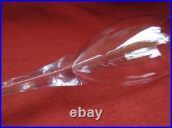 BACCARAT, SAINT REMY, SERIE DE 6 FLUTES A CHAMPAGNE EN CRISTAL, EPOQUE XXème