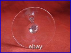 BACCARAT, SAINT REMY, SERIE DE 6 FLUTES A CHAMPAGNE EN CRISTAL, EPOQUE XXème
