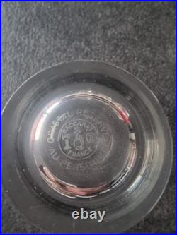 BACCARAT Série De 8VERRES-CRISTAL -h=11 cm