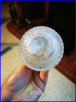 BACCARAT. Service de nuit en cristal moulé, modèle Diamants Biseaux BACCARAT. Service de nuit en cristal moulé, modèle Diamants Biseaux