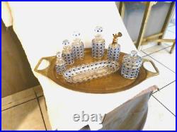 BACCARAT Service de toilettes Cristal (Diamant Pierreries)