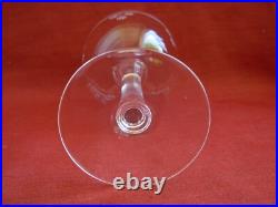 BACCARAT, St LOUIS, SERIE DE 6 VERRES A EAU EN CRISTAL GRAVE, DEBUT XXème BACCARAT, St LOUIS, SERIE DE 6 VERRES A EAU EN CRISTAL GRAVE, DEBUT XXème