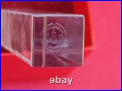 Baccarat 12 portes couteaux cristal + coffrets longueur 8 cms