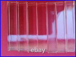 Baccarat 12 portes couteaux cristal + coffrets longueur 8 cms