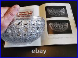 Baccarat 2 grandes Coupes 1880 Diamants Pierreries Hexagonaux Japon Cristal Luxe