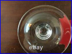 Baccarat 2 x 6 verres à cognac cristal de Baccarat (prix pour les 6 verres)