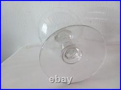 Baccarat 4 coupes à Champagne en cristal époque 1900