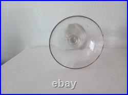 Baccarat 4 coupes à Champagne en cristal époque 1900