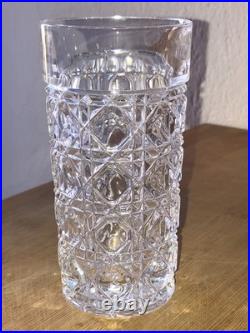 Baccarat 5 Grands Verres À Jus De Fruits Pointe De Diamant